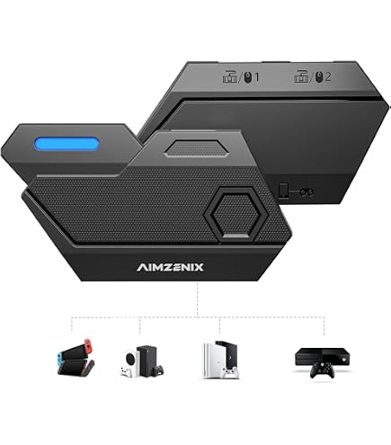 AIMZENIX AX360P Keyboard and Mouse Adapter for Xbox Series X/S